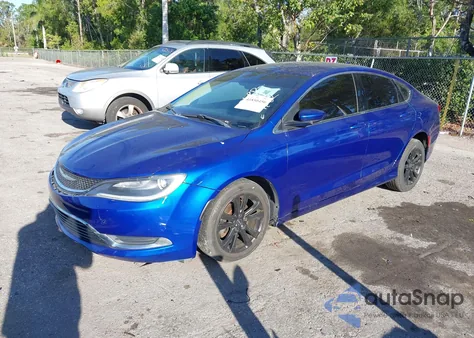 2015 Chrysler 200 Limited z USA, uszkodzony, nr VIN 1C3CCCAB5FN729682